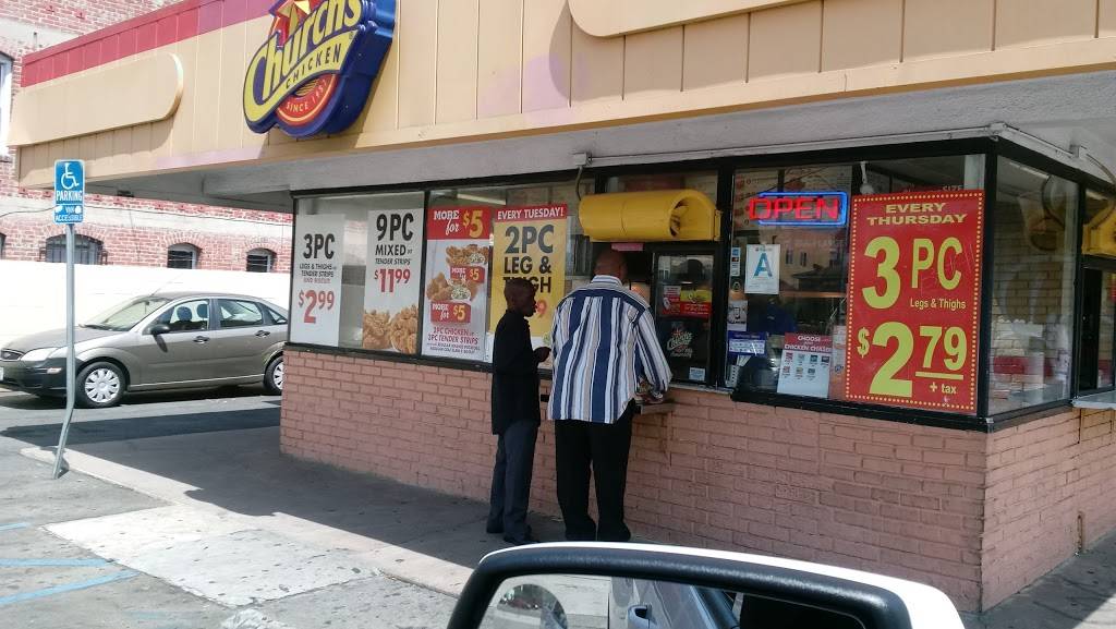Churchs Chicken | restaurant | 261 E Vernon Ave, Los Angeles, CA 90011, USA | 3238468738 OR +1 323-846-8738