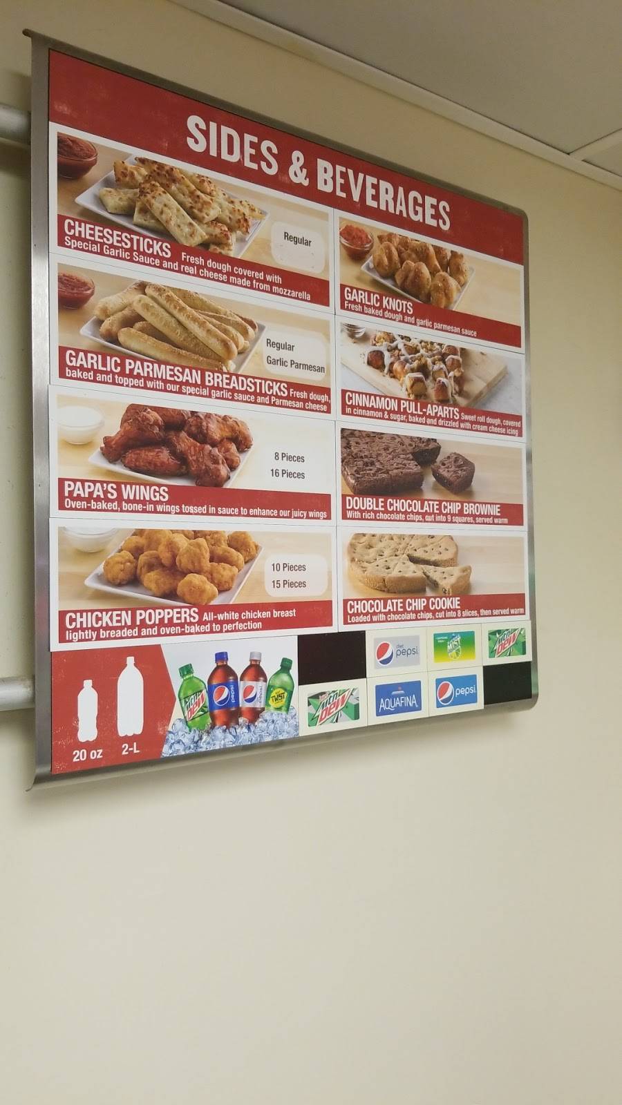 Papa Johns Pizza | restaurant | 4204 N First Ave, Evansville, IN 47710, USA | 8124252345 OR +1 812-425-2345