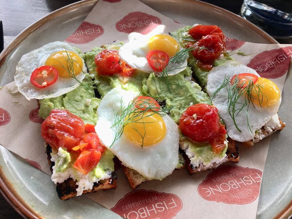 Fishbone Kitchen + Bar | restaurant | 302 Wellington St E #7, Aurora, ON L4G 1J5, Canada | 9055036146 OR +1 905-503-6146