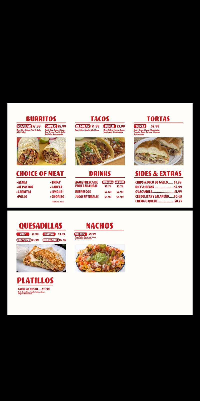La Plaza Taqueria | restaurant | 523 McLaughlin Ave, San Jose, CA 95116, USA | 6692720887 OR +1 669-272-0887