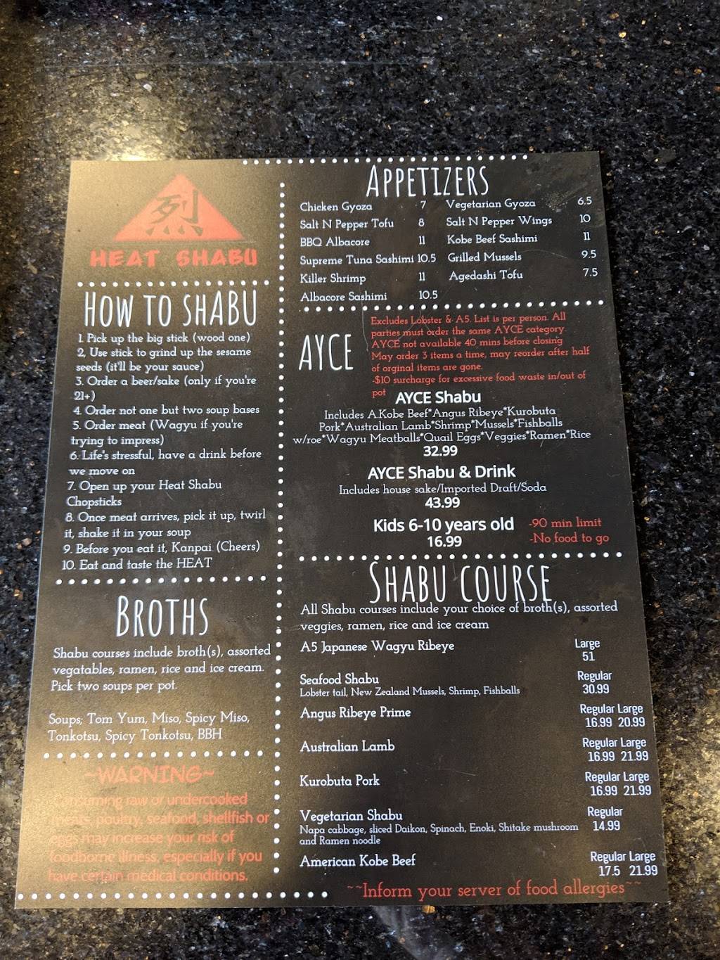 Heat Shabu Baru | restaurant | 2610 Fair Oaks Blvd, Sacramento, CA 95864, USA | 9166969112 OR +1 916-696-9112