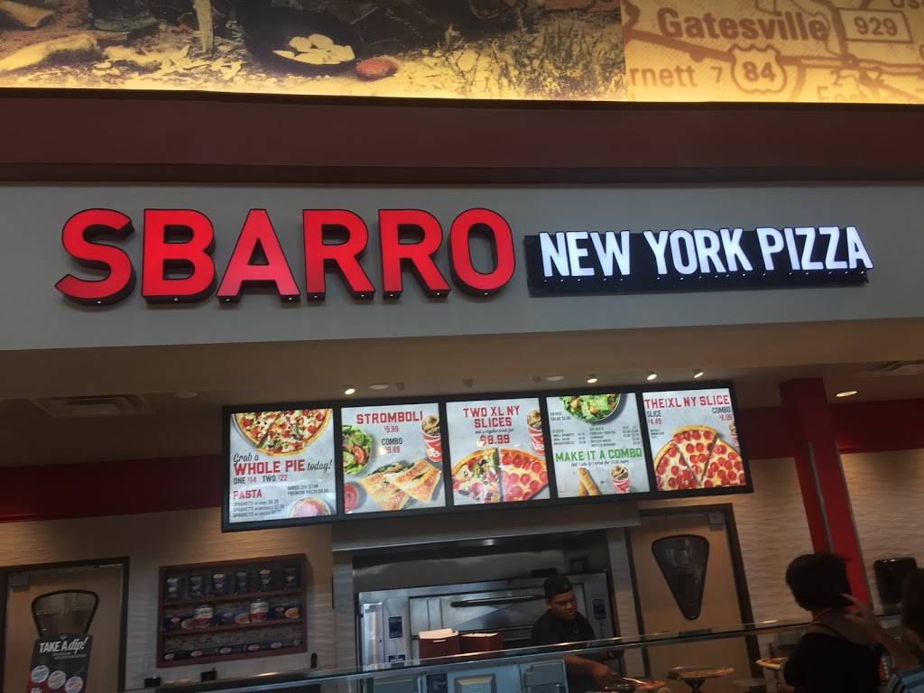 Sbarro | meal takeaway | 303 Memorial City Way Unit 395C, Houston, TX 77024, USA | 2818466008 OR +1 281-846-6008