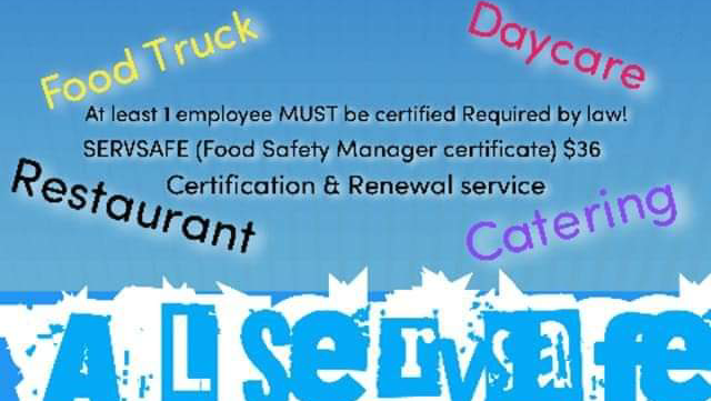 AL ServSafe 901 | restaurant | 4789 Stock Bridge Ct, Memphis, TN 38118, USA | 9016416563 OR +1 901-641-6563