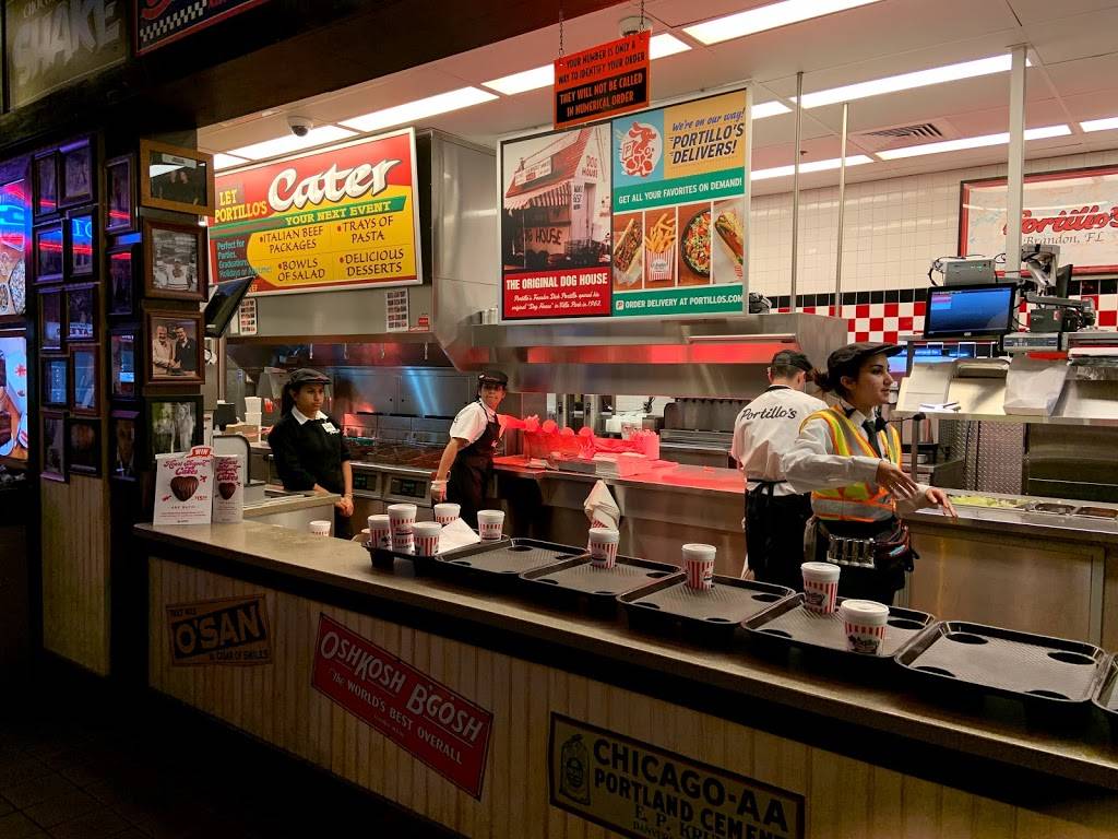 Portillos Hot Dogs | meal takeaway | 1748 W Brandon Blvd, Brandon, FL 33511, USA | 8132108190 OR +1 813-210-8190