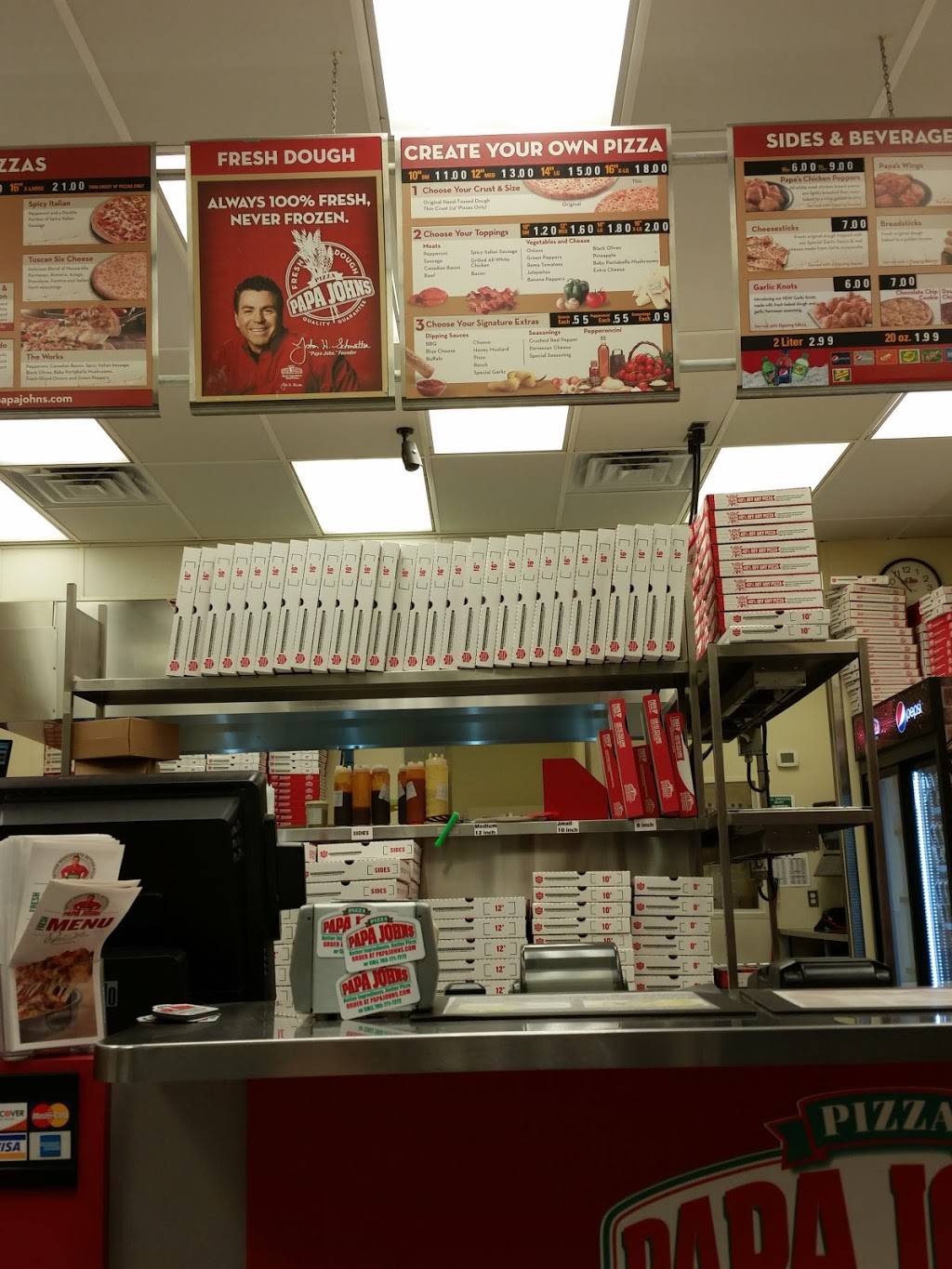 Papa Johns Pizza | restaurant | 525i, E Market St Ste I, Leesburg, VA 20176, USA | 7037717272 OR +1 703-771-7272