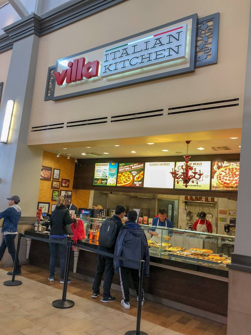 Villa Italian Kitchen | restaurant | 3410 Livermore Outlets Dr Fc2, Livermore, CA 94551, USA | 9252927226 OR +1 925-292-7226