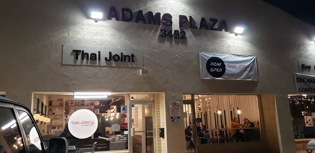 Thai Joint | restaurant | 3456 Adams Ave, San Diego, CA 92116, USA | 6195646659 OR +1 619-564-6659