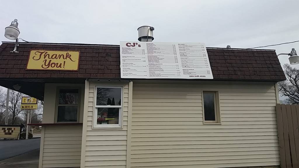 CJs Drive in | restaurant | 502 E Business 30, Columbia City, IN 46725, USA | 2602484555 OR +1 260-248-4555