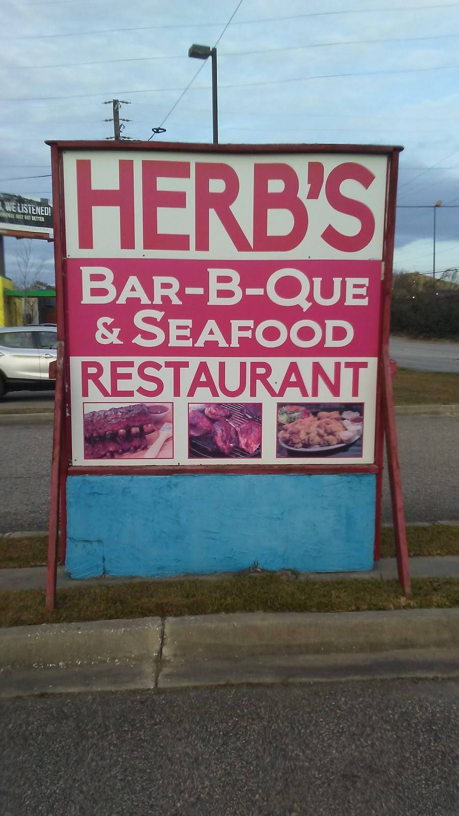Herbs BBQ & Seafood | restaurant | 600 S Fraser St, Georgetown, SC 29440, USA | 8435272400 OR +1 843-527-2400