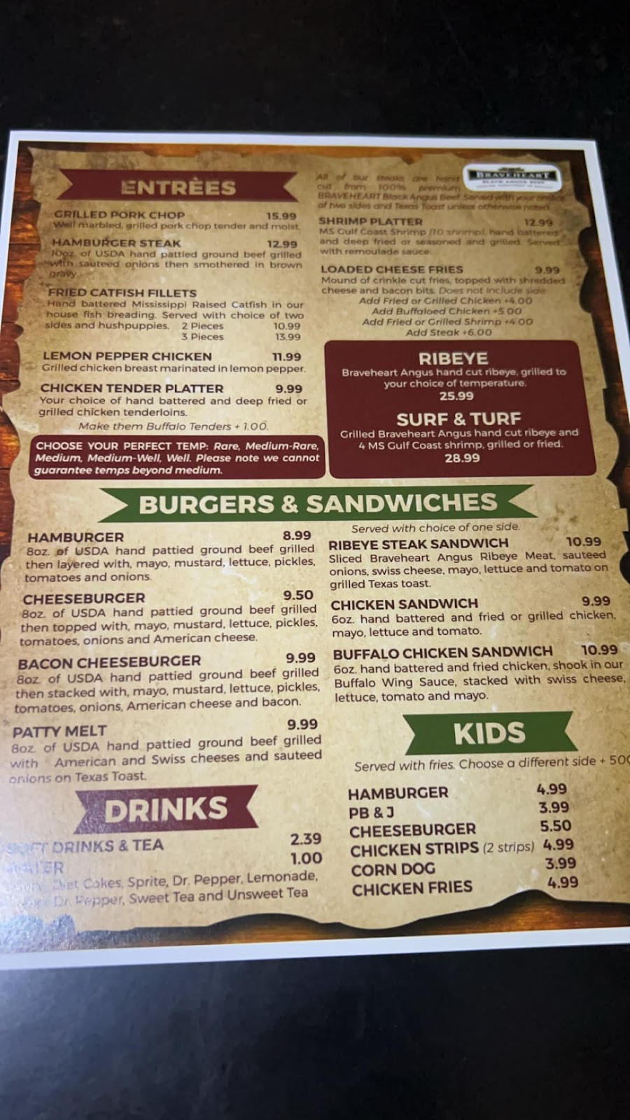 Katelyne’s at The Tin Top | restaurant | 8175 MS-50, Pheba, MS 39755, USA | 6624173317 OR +1 662-417-3317