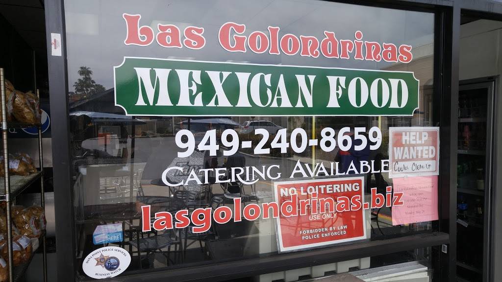 Las Golondrinas Mexican Food | restaurant | 34069 Doheny Park Rd, Capistrano Beach, CA 92624, USA | 9492408659 OR +1 949-240-8659