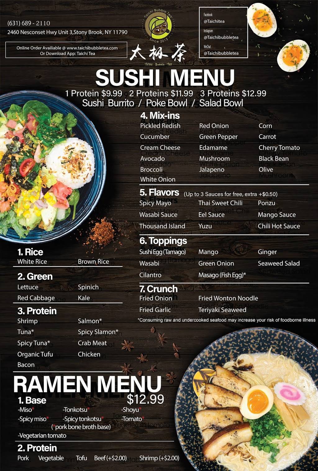 Taichi Tea | restaurant | 2460 Nesconset Hwy Unit 3, Stony Brook, NY 11790, USA | 6316892110 OR +1 631-689-2110