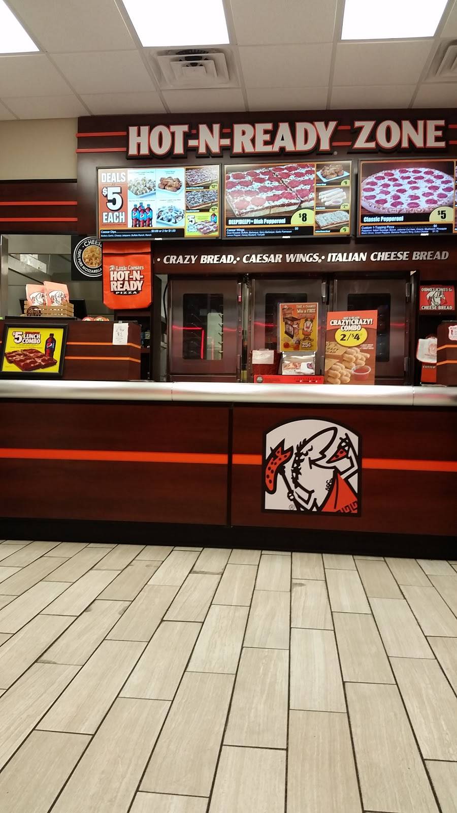 Little Caesars Pizza | meal takeaway | 2099 Collier Pkwy, Land O Lakes, FL 34639, USA | 8138037922 OR +1 813-803-7922
