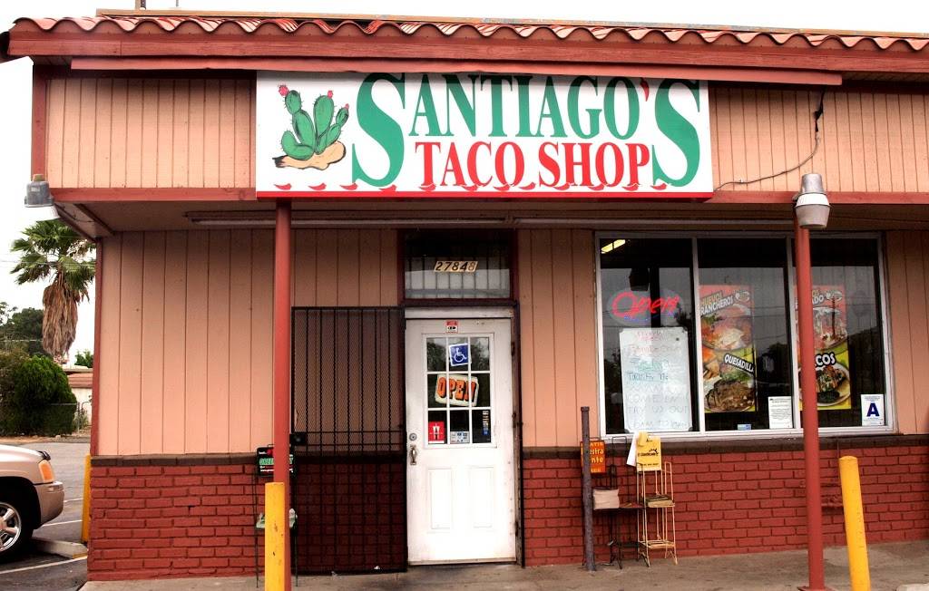 Santiagos Taco Shop | restaurant | 27848 CA-74, Sun City, CA 92585, USA | 9519284499 OR +1 951-928-4499