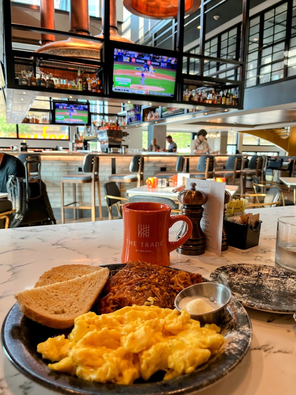 Craft | restaurant | Located in The Trade, 420 W Juneau Ave, Milwaukee, WI 53203, USA | 4146445470 OR +1 414-644-5470