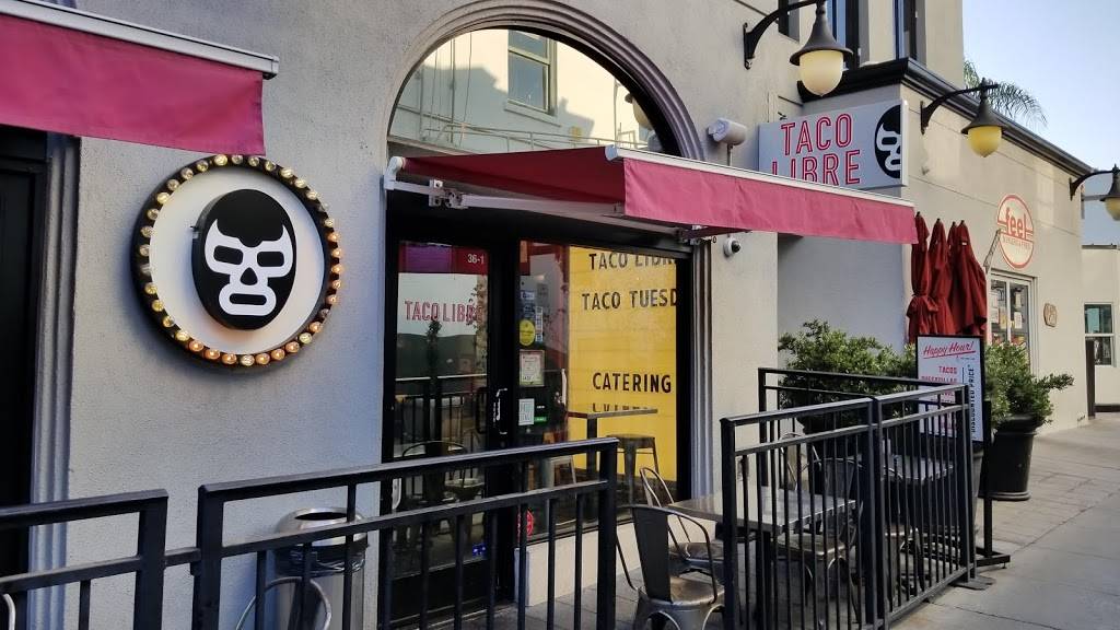 Taco Libre | restaurant | 36 W Colorado Blvd, Pasadena, CA 91105, USA | 6265840666 OR +1 626-584-0666