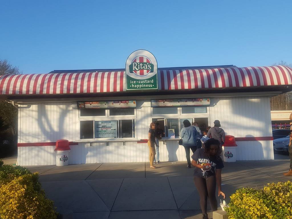 Ritas Italian Ice & Frozen Custard | restaurant | 3312 Leonardtown Rd, Waldorf, MD 20601, USA | 3016454091 OR +1 301-645-4091