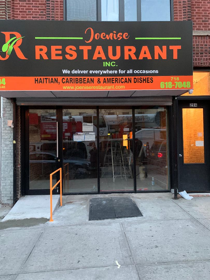 Joenise | restaurant | 294 Rogers Ave, Brooklyn, NY 11225, USA | 7186187048 OR +1 718-618-7048