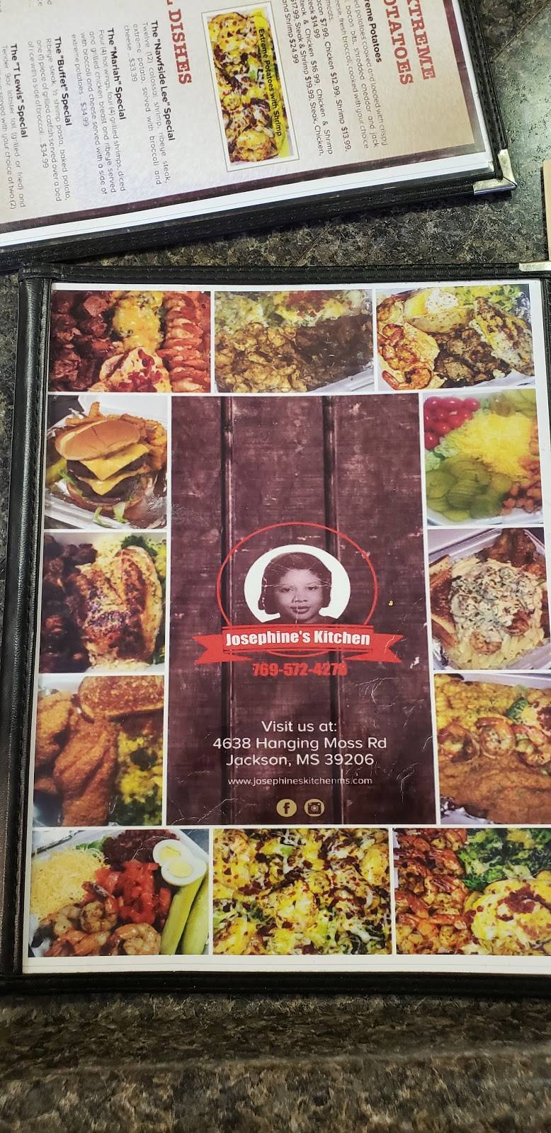 Josephines Kitchen | restaurant | 4638 Hanging Moss Rd, Jackson, MS 39206, USA | 7695724276 OR +1 769-572-4276