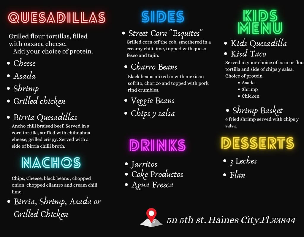 Don martin modern mexican cuisine llc | restaurant | 15 N 5th St, Haines City, FL 33844, USA | 3213152757 OR +1 321-315-2757