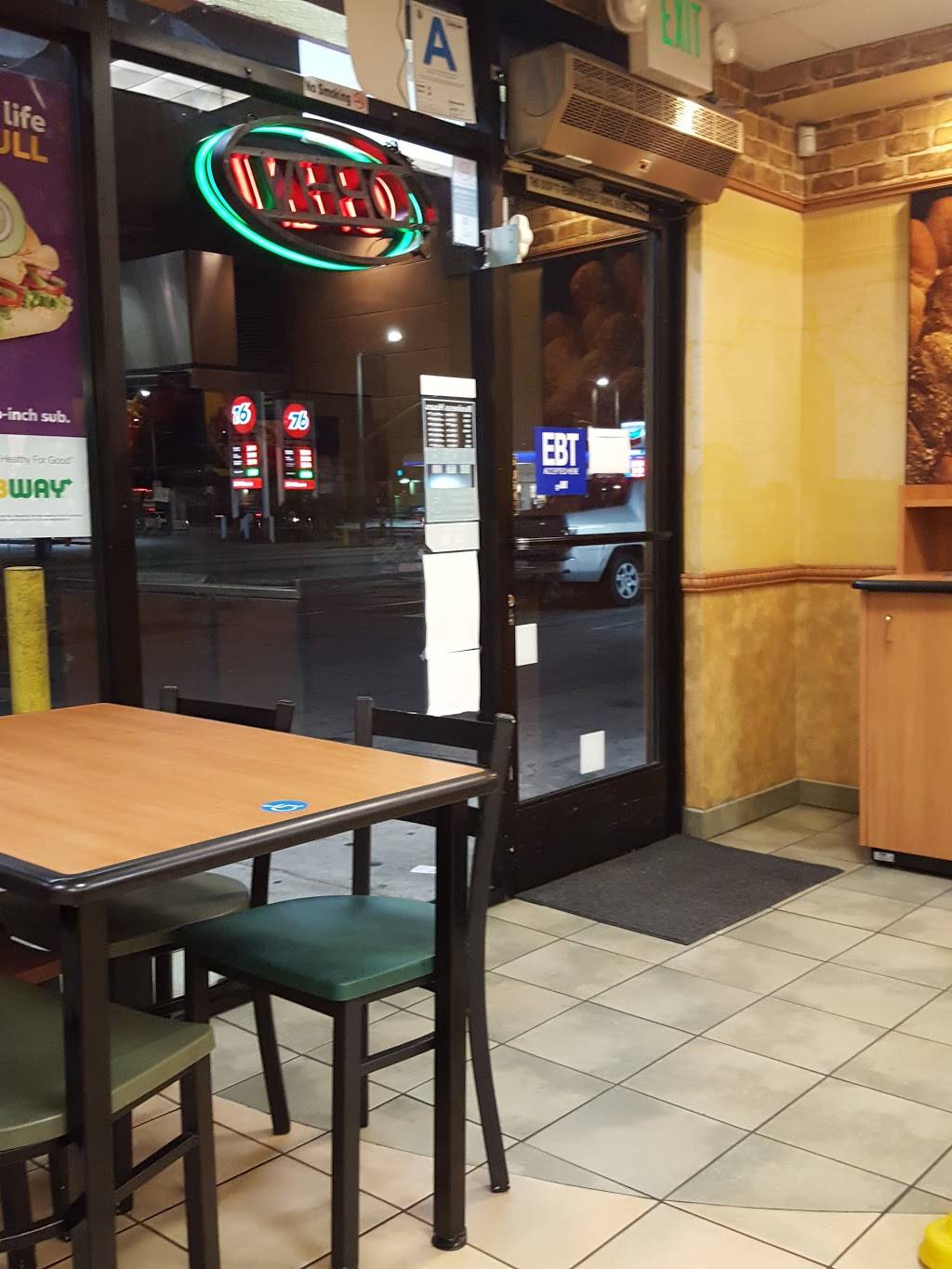 Subway Restaurants | restaurant | 1347 W Florence Ave, Los Angeles, CA 90044, USA | 3238341886 OR +1 323-834-1886