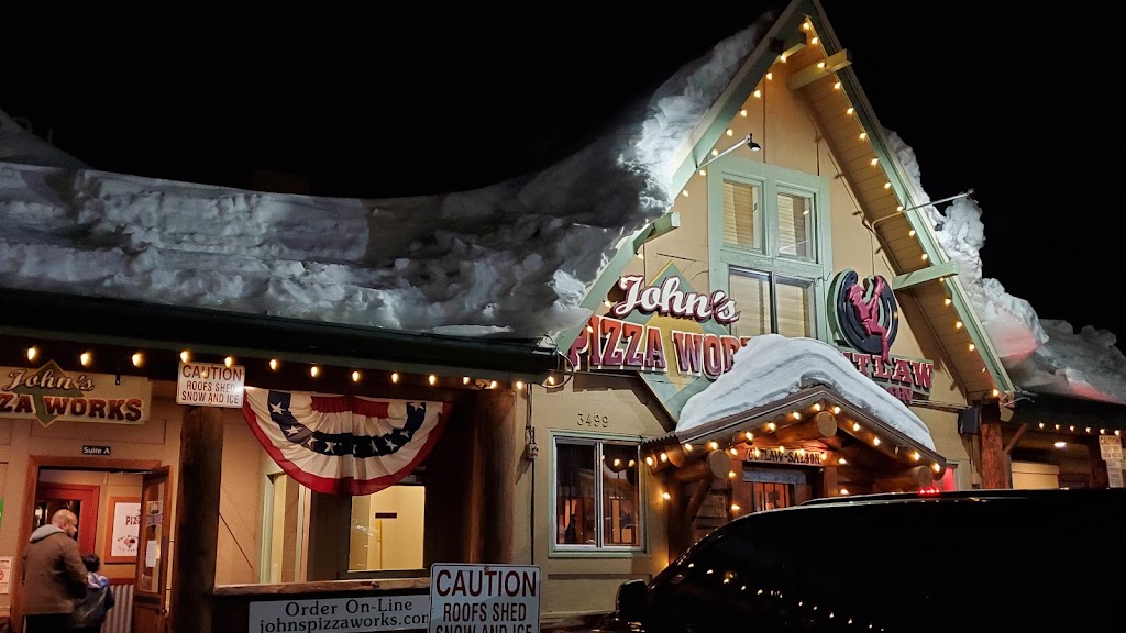 Johns Pizza Works | meal takeaway | 3499 Main St, Mammoth Lakes, CA 93546, USA | 7609344065 OR +1 760-934-4065