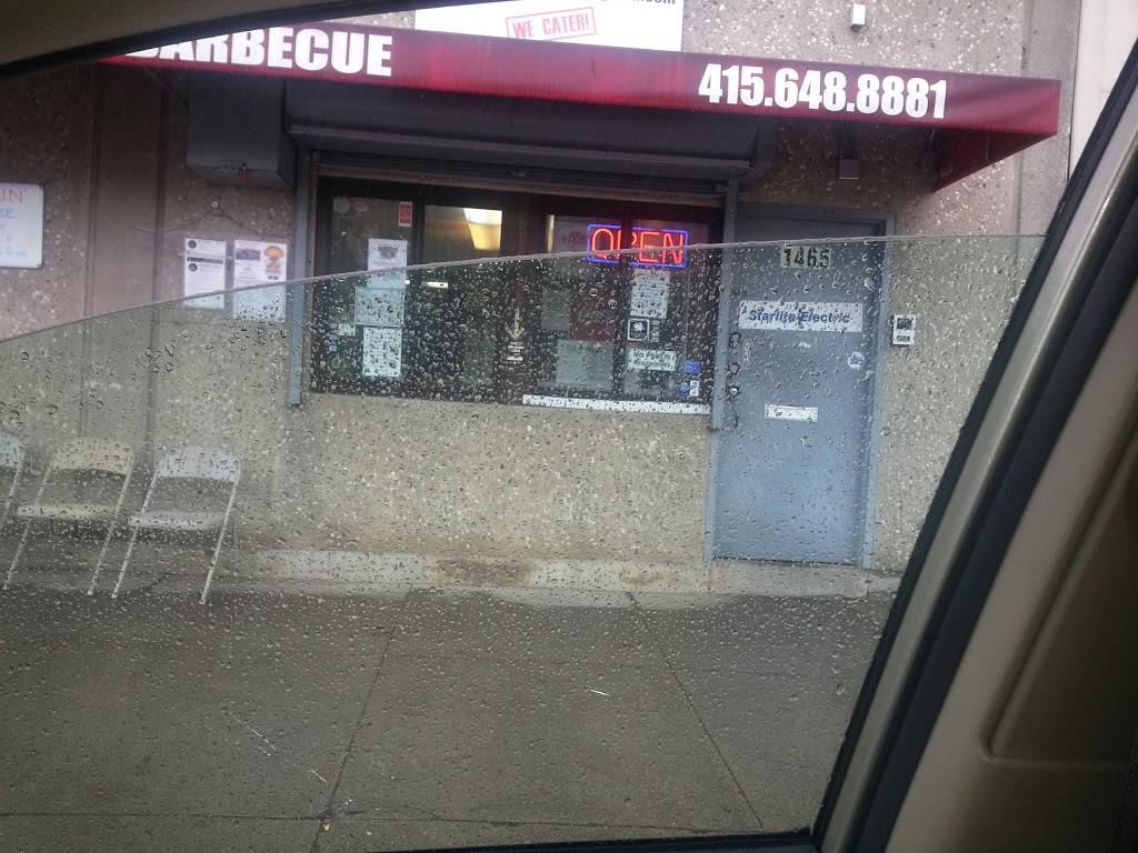 Smokin Warehouse Barbecue | restaurant | 1465 Carroll Ave, San Francisco, CA 94124, USA | 4156488881 OR +1 415-648-8881