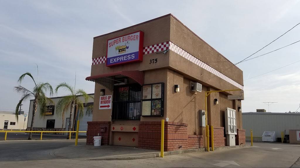 Super Burger Express | restaurant | 375 W Olive Ave, Porterville, CA 93257, USA | 5597890334 OR +1 559-789-0334