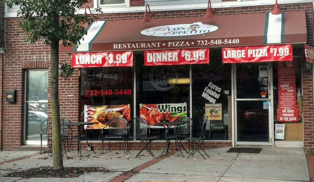 Buon Appetito Pizzeria and Restaurant | restaurant | 399 Main St, Metuchen, NJ 08840, USA | 7325485440 OR +1 732-548-5440