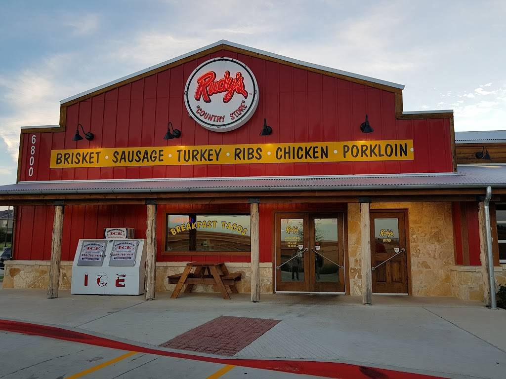 Rudys "Country Store" and Bar-B-Q | restaurant | 6800 N Fwy Service Rd E, Fort Worth, TX 76137, USA | 6827037043 OR +1 682-703-7043