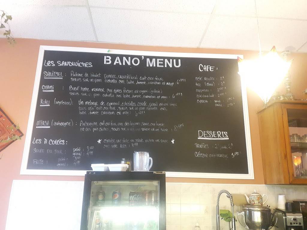 Café Bano | restaurant | 6929 Rue Sherbrooke Ouest, Montréal, QC H4B 1P8, Canada | 5149283635 OR +1 514-928-3635