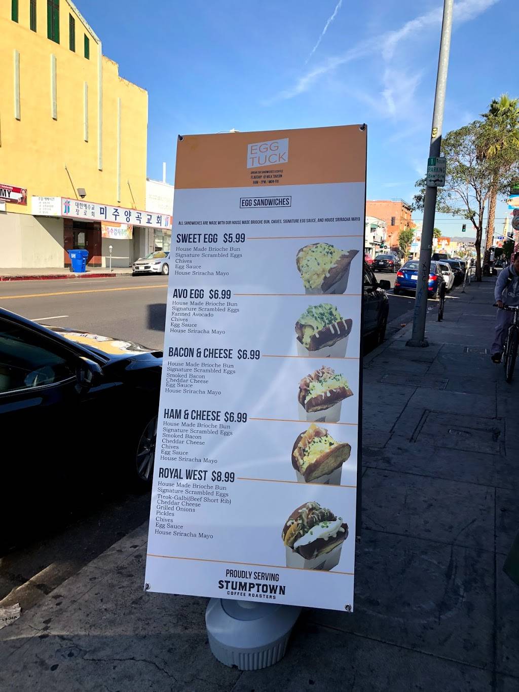 Egg Tuck | restaurant | 528 S Western Ave, Los Angeles, CA 90020, USA | 2135683770 OR +1 213-568-3770