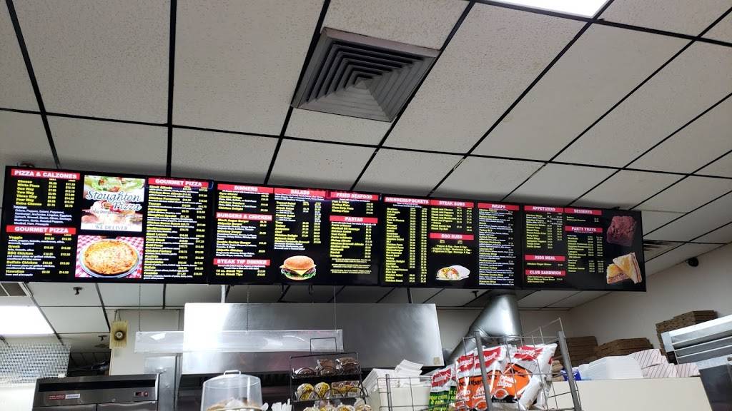 Stoughton Pizza | restaurant | 875 Washington St, Stoughton, MA 02072, USA | 7813447172 OR +1 781-344-7172
