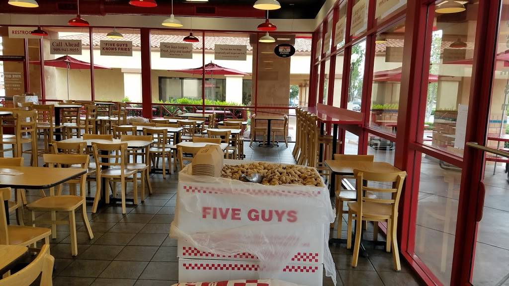 Five Guys | meal takeaway | 7945 Haven Ave, Rancho Cucamonga, CA 91730, USA | 9099419055 OR +1 909-941-9055