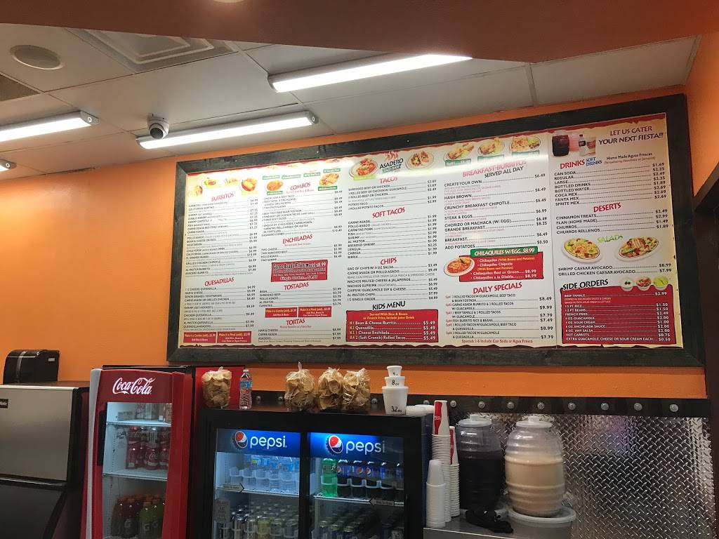 Asadero Taco Shop | restaurant | 15721 Bernardo Heights Pkwy, San Diego, CA 92128, USA | 8585922600 OR +1 858-592-2600