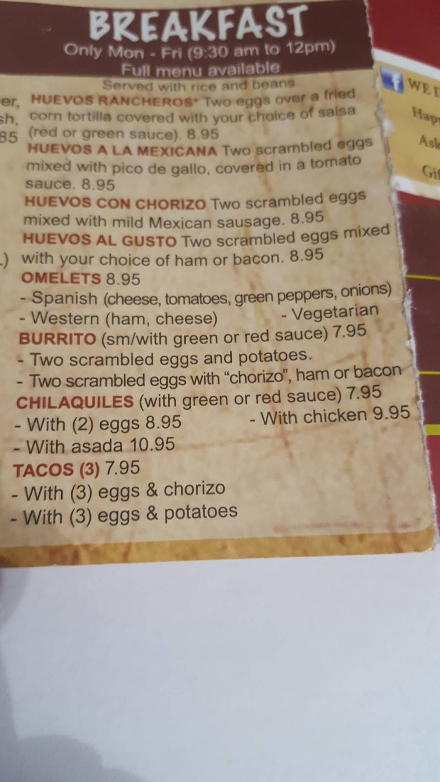 La Carreta Mexican Food & Catering | restaurant | 6820 N Academy Blvd, Colorado Springs, CO 80918, USA | 7195921391 OR +1 719-592-1391