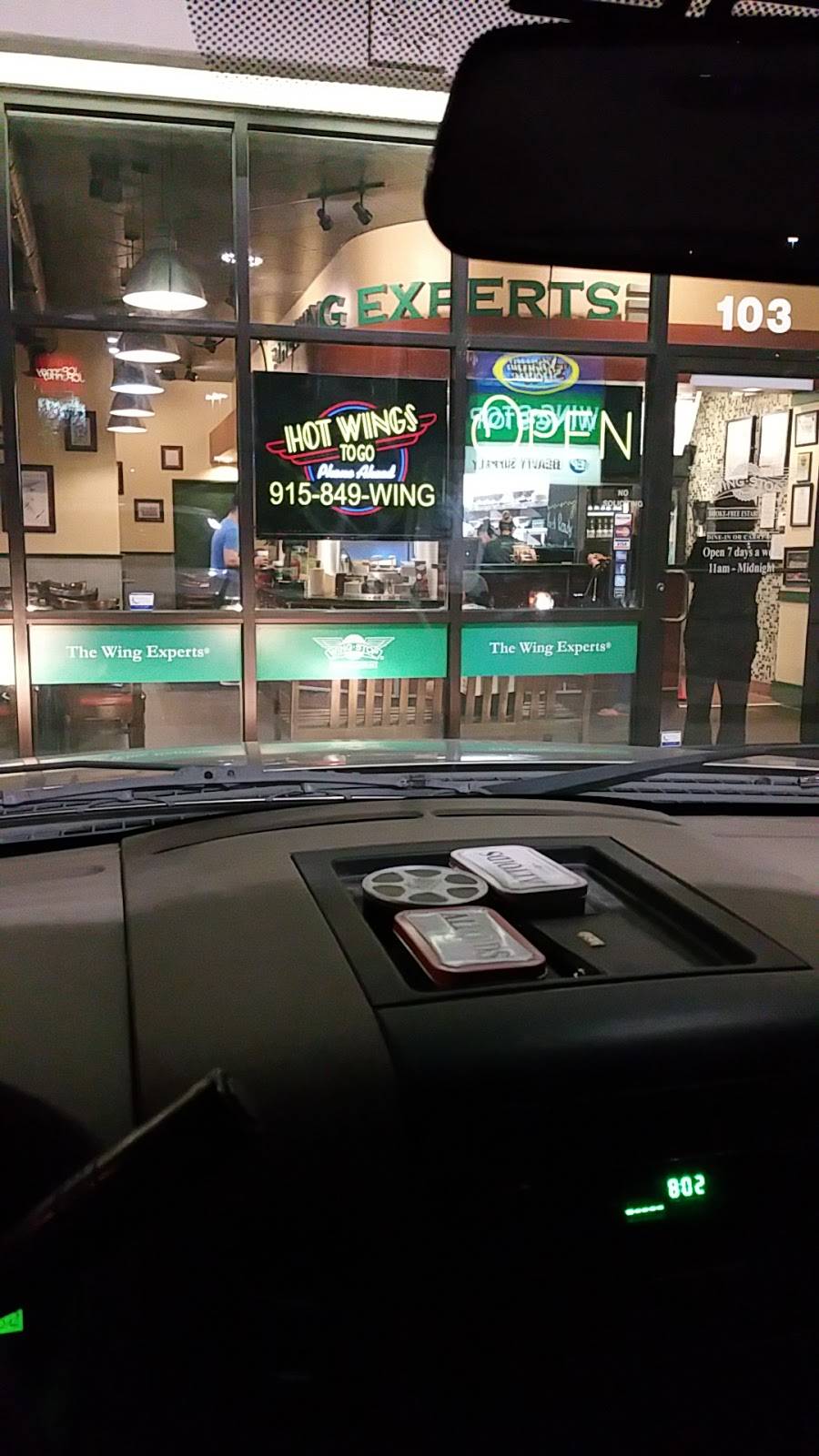 Wingstop | restaurant | 1921 N Zaragoza Rd, El Paso, TX 79938, USA | 9158499464 OR +1 915-849-9464