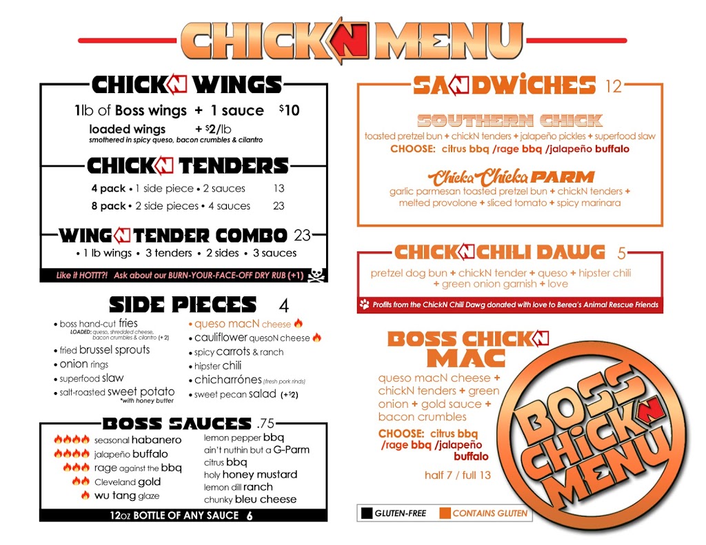 Boss Chick N Beer | restaurant | 27321 Wolf Rd, Bay Village, OH 44140, USA | 4404559686 OR +1 440-455-9686