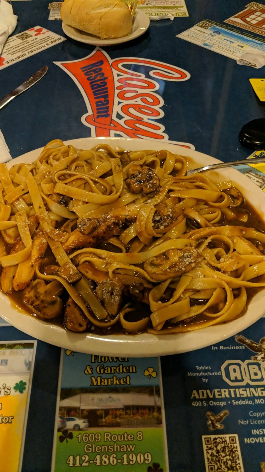 Caseys Family Restaurant | restaurant | 3008 William Flinn Hwy, Allison Park, PA 15101, USA | 4124860200 OR +1 412-486-0200