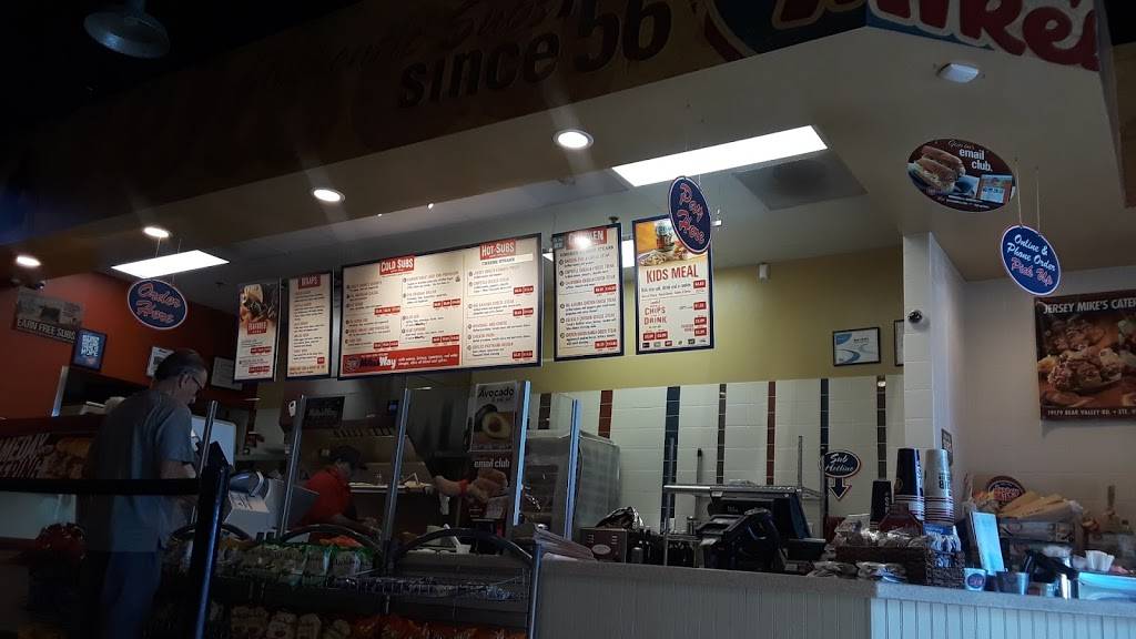 Jersey Mikes Subs | meal takeaway | 19179 Bear Valley Rd #8, Apple Valley, CA 92308, USA | 7602473872 OR +1 760-247-3872