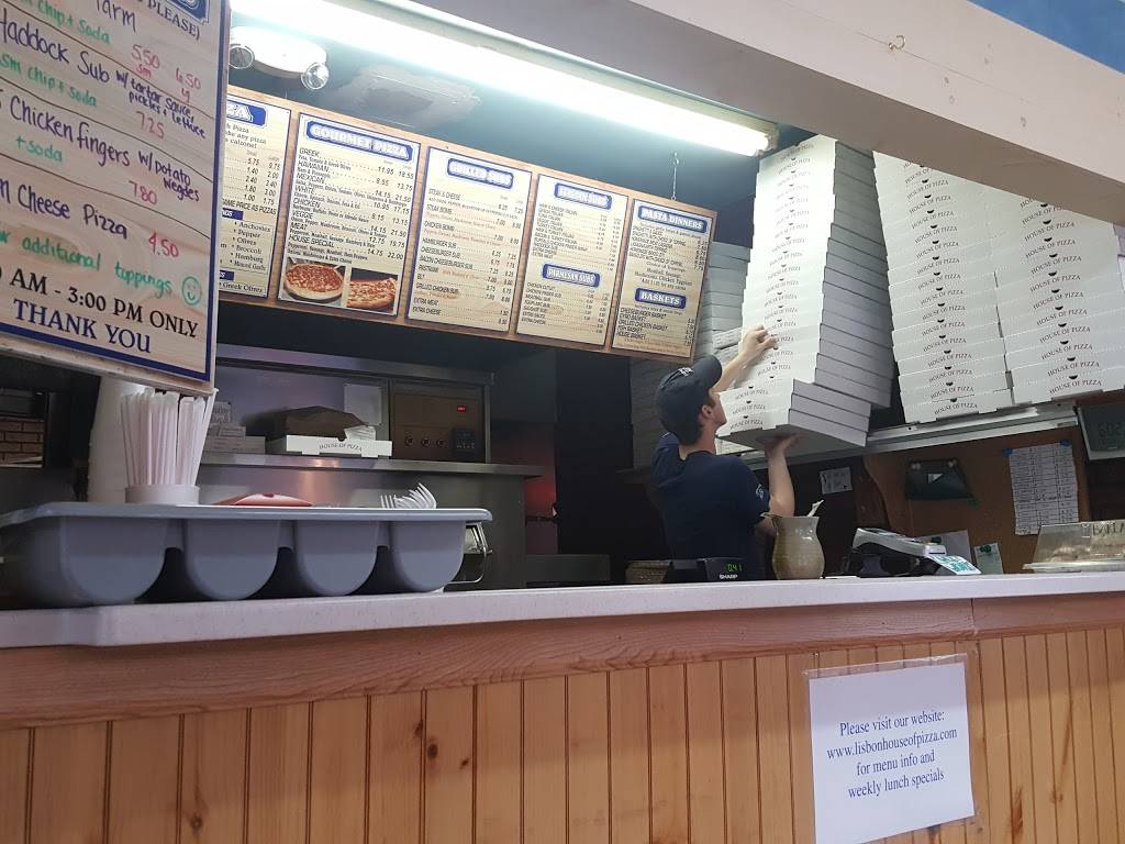 Lisbon House of Pizza | restaurant | 688 Lisbon St, Lisbon Falls, ME 04252, USA | 2073536114 OR +1 207-353-6114