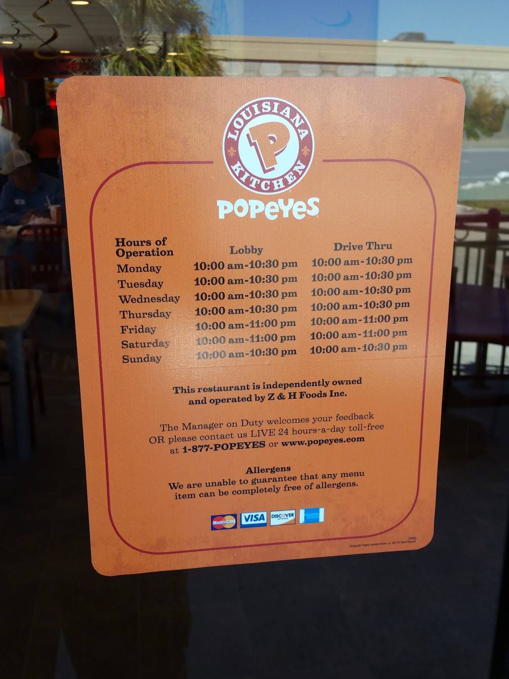 Popeyes Louisiana Kitchen | restaurant | 6829 S Padre Island Dr, Corpus Christi, TX 78412, USA | 3619930331 OR +1 361-993-0331