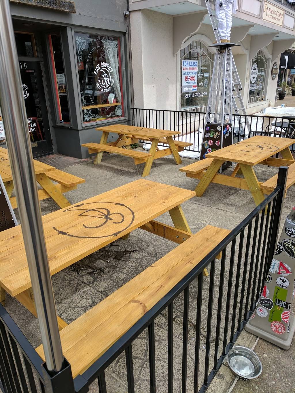 Jack Browns Beer & Burger Joint RVA | restaurant | 5810 Grove Ave, Richmond, VA 23226, USA | 8042851758 OR +1 804-285-1758