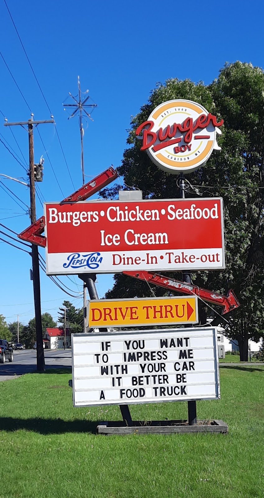 Burger Boy | restaurant | 234 Sweden St, Caribou, ME 04736, USA | 2074982329 OR +1 207-498-2329