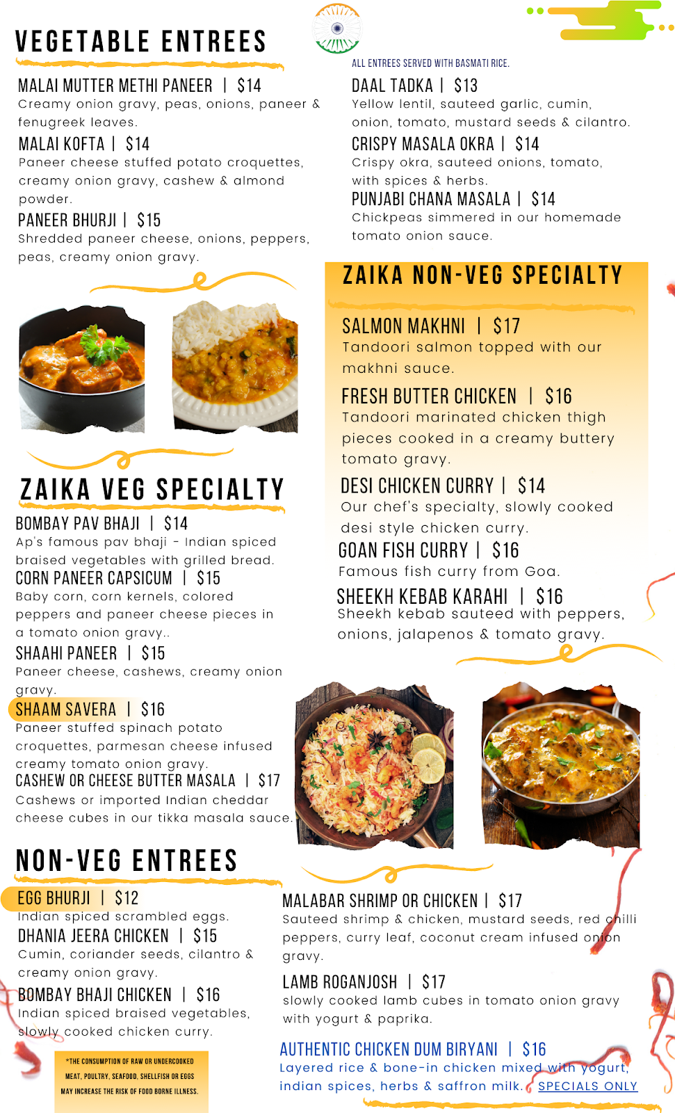 Ambrosia Zaika | restaurant | 116 Elm St, North Attleborough, MA 02760, USA | 5086998000 OR +1 508-699-8000