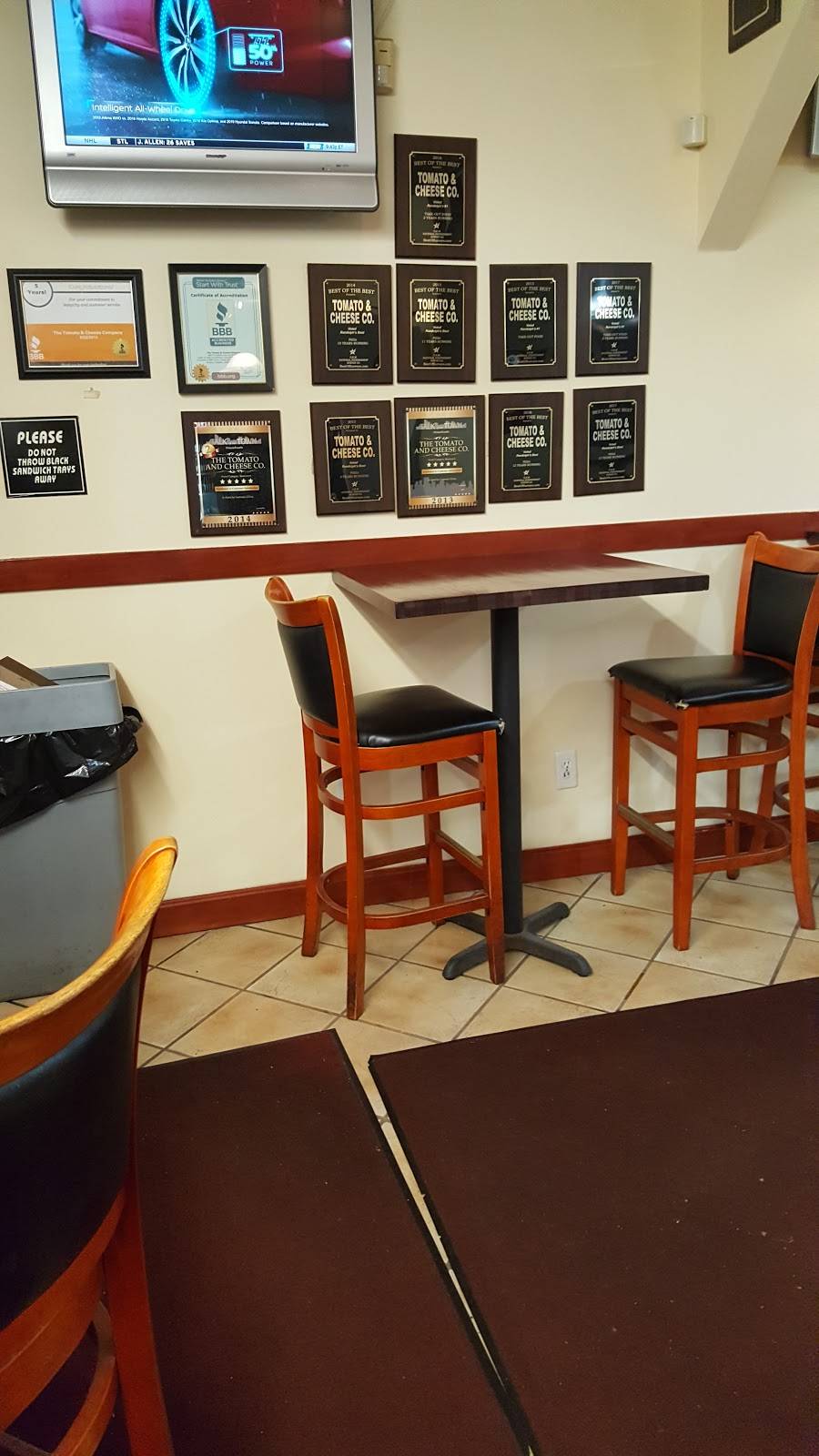 The Tomato & Cheese Co | restaurant | 892 N Main St, Randolph, MA 02368, USA | 7819868384 OR +1 781-986-8384