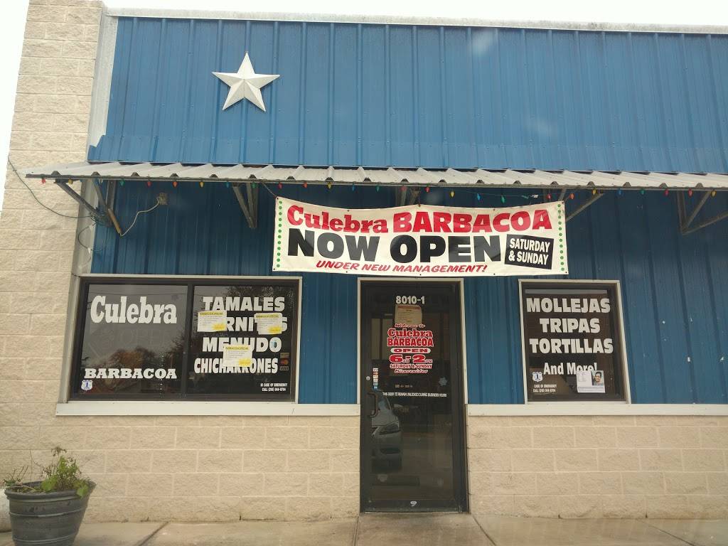 Culebra Barbacoa | restaurant | 19687-19693 N Dixon St, Somerset, TX 78069, USA | 8304291018 OR +1 830-429-1018