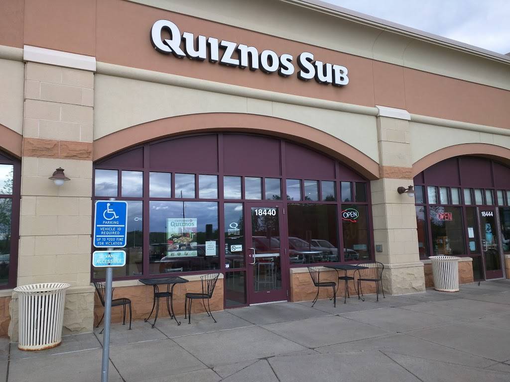 Quiznos | restaurant | 18440 Kenrick Ave, Lakeville, MN 55044, USA | 9524355900 OR +1 952-435-5900