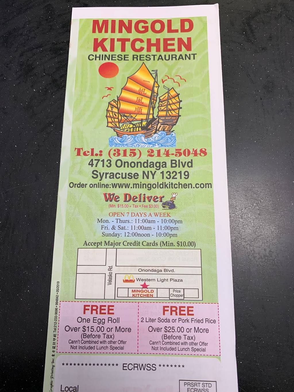 Mingold Kitchen Chinese Restaurant | restaurant | 4713 Onondaga Blvd, Syracuse, NY 13219, USA | 3152145048 OR +1 315-214-5048