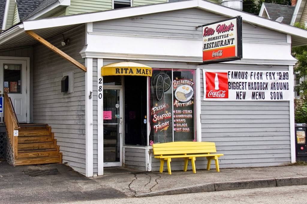 Rita Maes Restaurant | restaurant | 280 Main St, Manchester, NH 03102, USA | 6036684077 OR +1 603-668-4077
